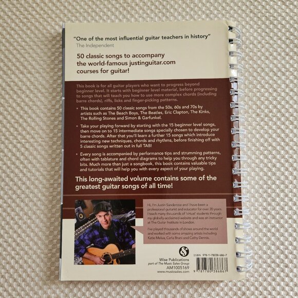 2013 - Vintage Songbook by‎ Justin Sandercoe - Spiral Bound - Picture 7 of 7